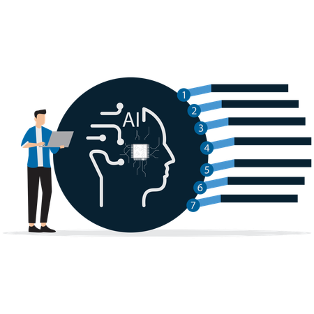 Machine Learning Process  Illustration
