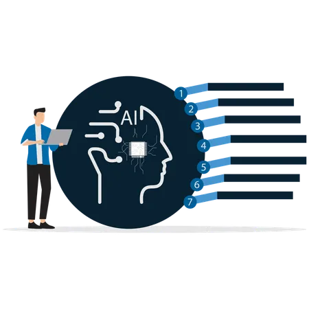 Machine Learning Process  Illustration
