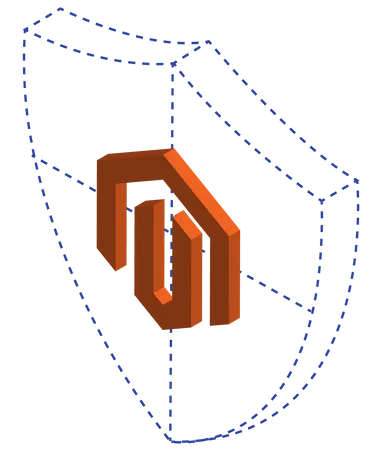 Magento-Schild  Illustration