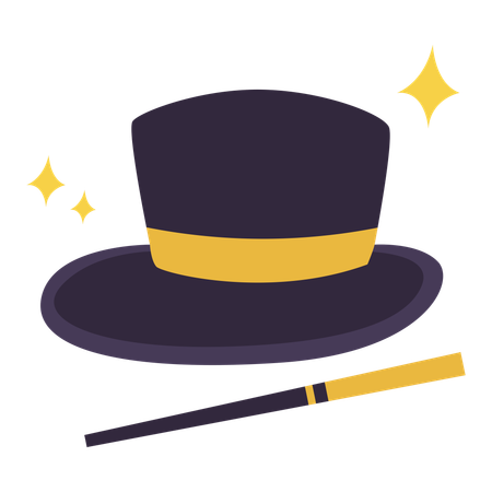 Magic Hat  Illustration