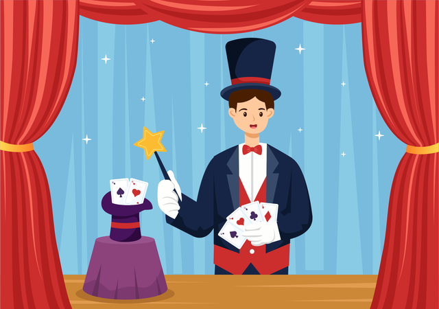 Magic Show  Illustration