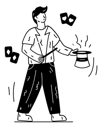 Magician  Illustration
