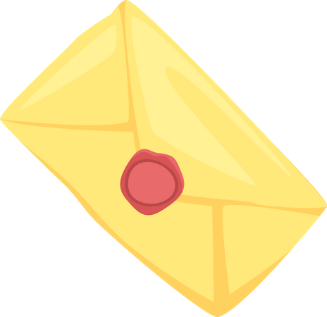Magician Letter  Illustration