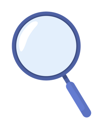Magnifying glass Illustration