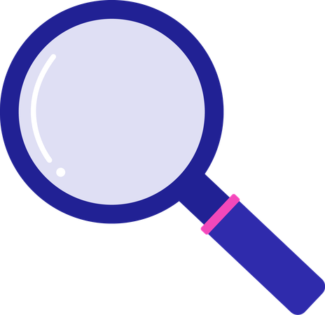 Magnifying glass  Illustration