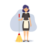 illustration for maid
