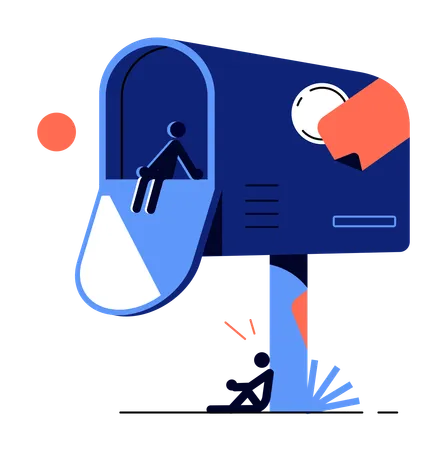 Mail box  Illustration