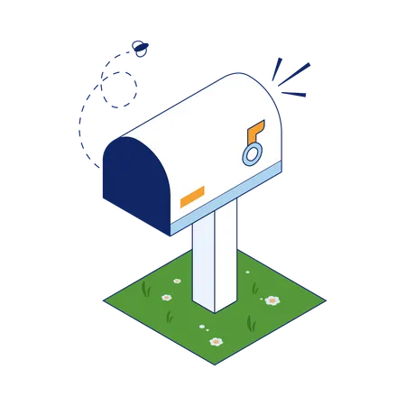 Mail Empty  Illustration