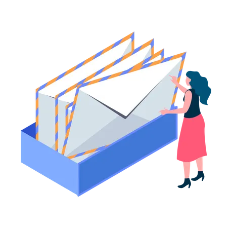 Mail Envelope  Illustration