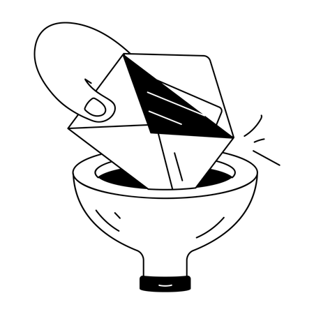 Mail filter  Illustration