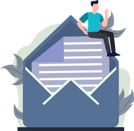 Mail Marketing  Illustration