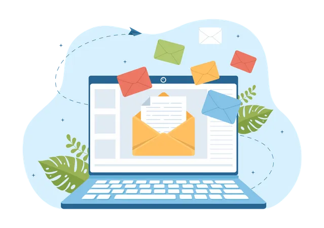 Mail Marketing  Illustration