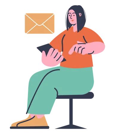 Mail marketing  Illustration