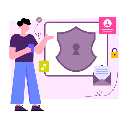 Mail-Sicherheit  Illustration