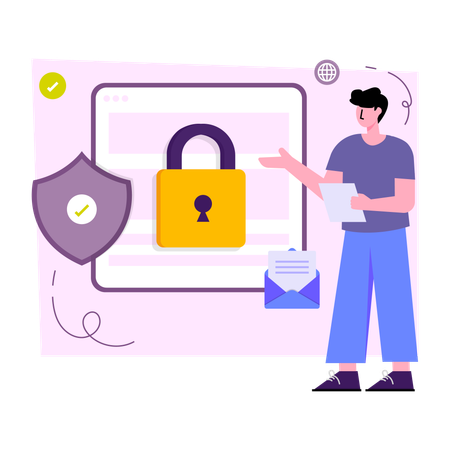 Mail-Sicherheit  Illustration