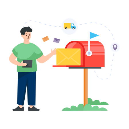 Mailbox  Illustration