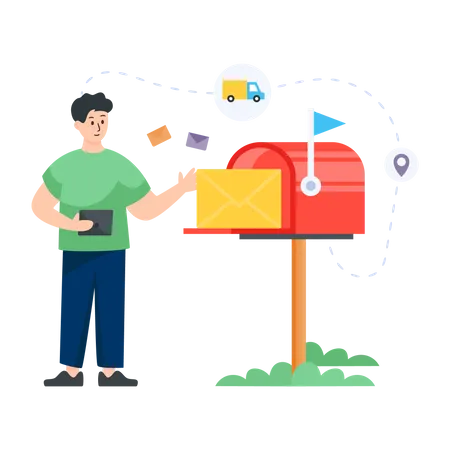 Mailbox  Illustration