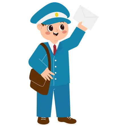 Mailman  Illustration