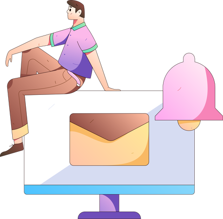 Mails marketing envoyés par l'équipe  Illustration