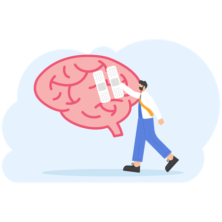 Maintain brain health  Illustration