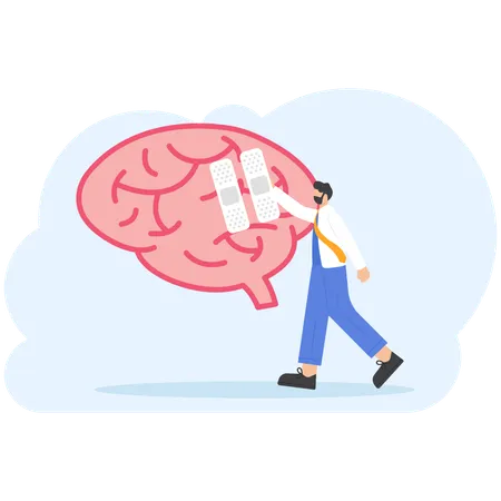 Maintain brain health  Illustration