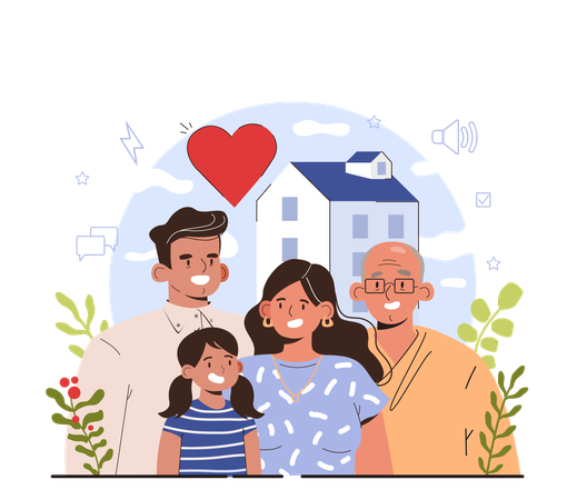 Maintain good Family relationships  Illustration