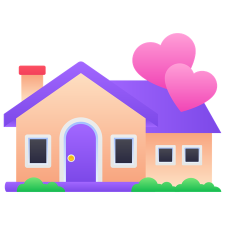 L'amour à la maison  Illustration