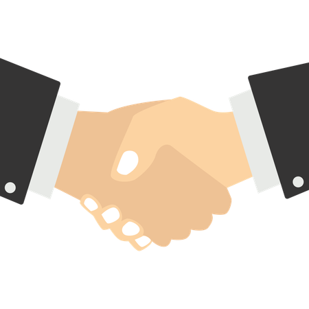 Make a deal.  イラスト
