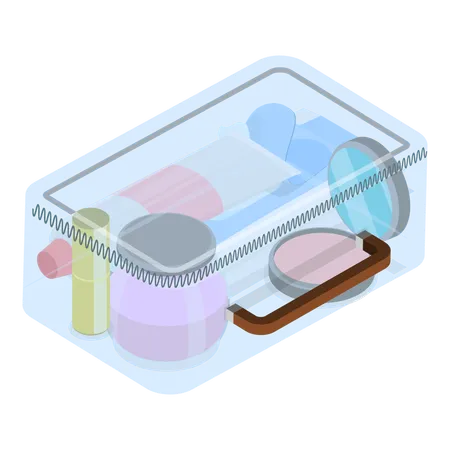 Makeup Items  Illustration