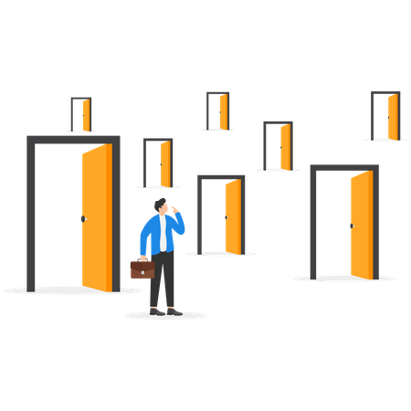 Making decision  Illustration