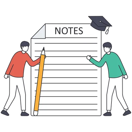 Making Notes  Illustration