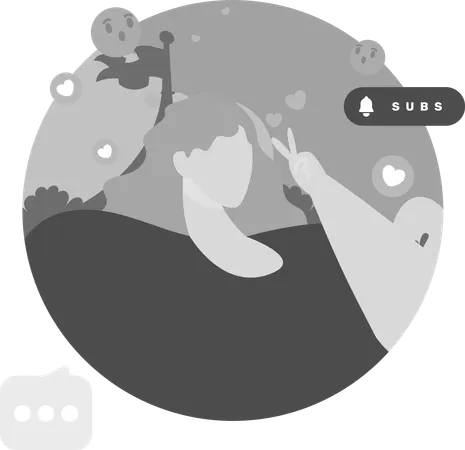 Making Video Content  Illustration