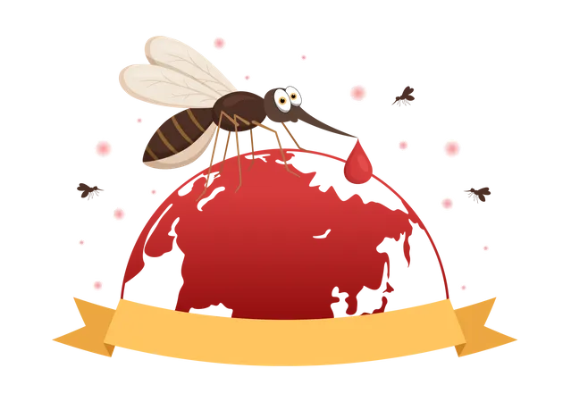 Malaria Day  Illustration