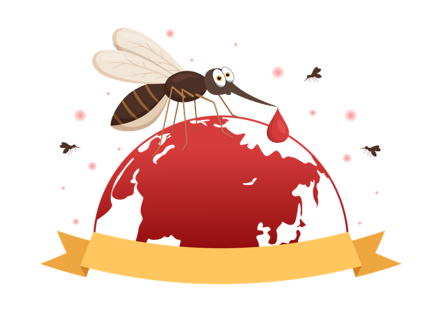 Malaria-Tag  Illustration