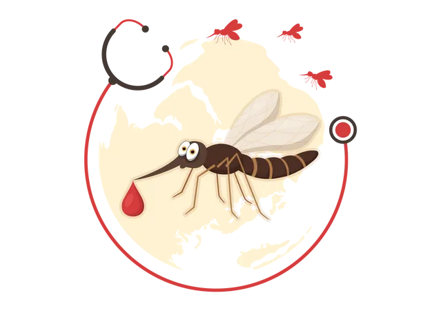 Malaria-Tag  Illustration