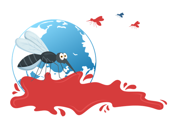 Malaria-Tag  Illustration