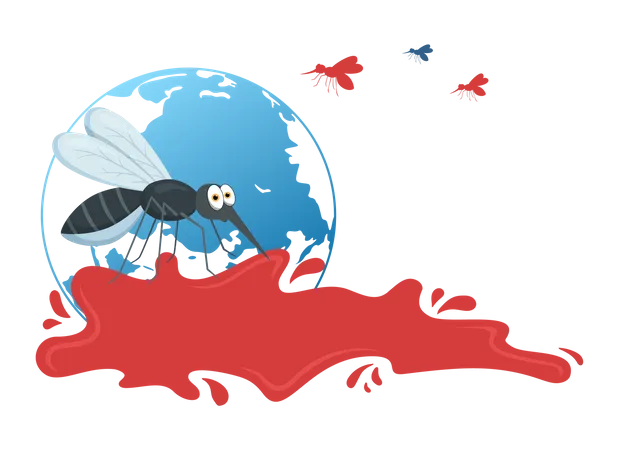 Malaria-Tag  Illustration