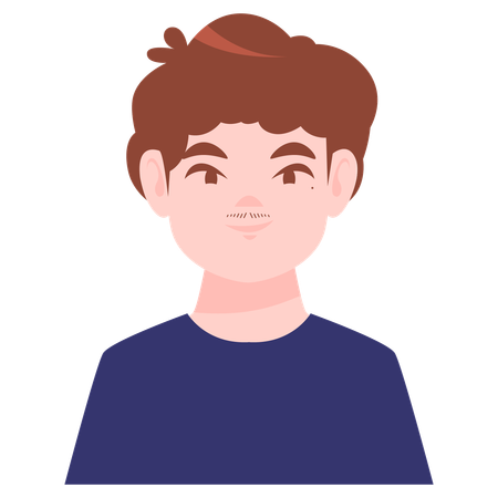 Male Avatar  Illustration