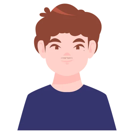 Male Avatar  Illustration