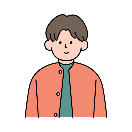 Male Avatar  Illustration