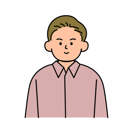 Male Avatar  Illustration