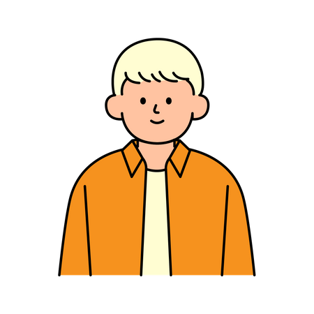 Male Avatar  Illustration