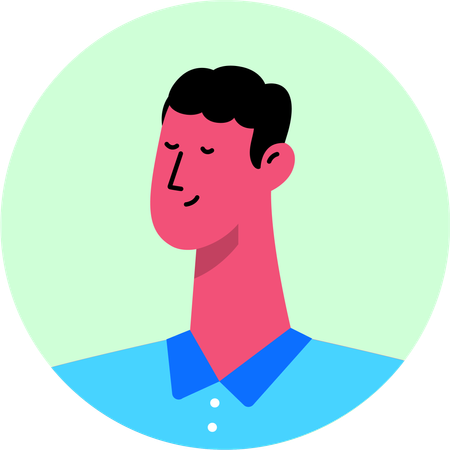 Male Avatar  Illustration