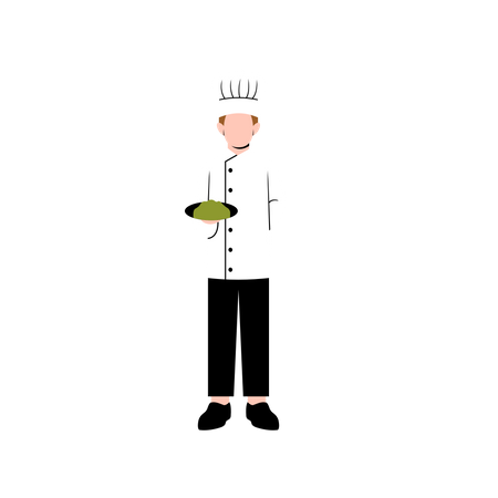 Male chef  Illustration