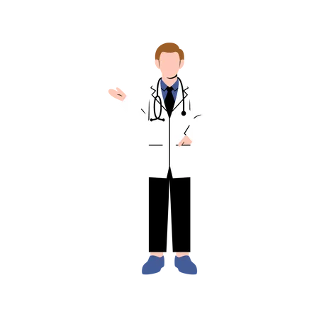 Male doctor  Illustration