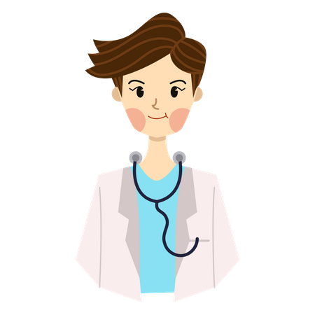 Male Doctor  Illustration