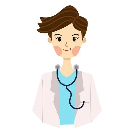 Male Doctor  Illustration