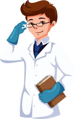 Male Doctor  Illustration