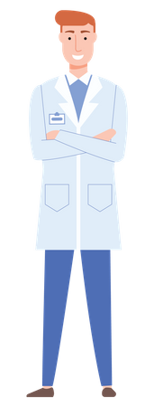 Male doctor  Illustration