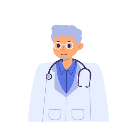 Male Doctor  Illustration